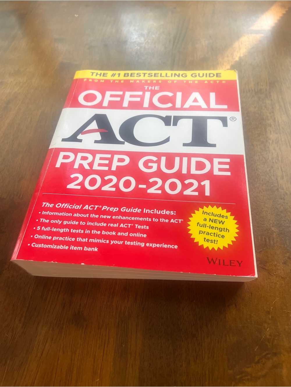Official ACT Prep Guide 2020-2021 - Red